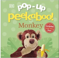 Coperta cărții Pop-up peekaboo! monkey