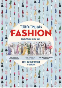 Coperta cărții Terrific Timelines: Fashion Press out, put together & display!
