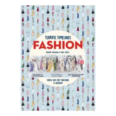 Coperta cărții Terrific Timelines: Fashion Press out, put together & display!