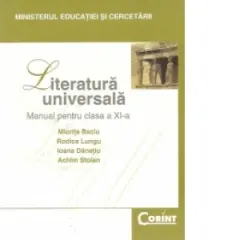 Coperta cărții Literatura universala. Manual pentru clasa a XI-a