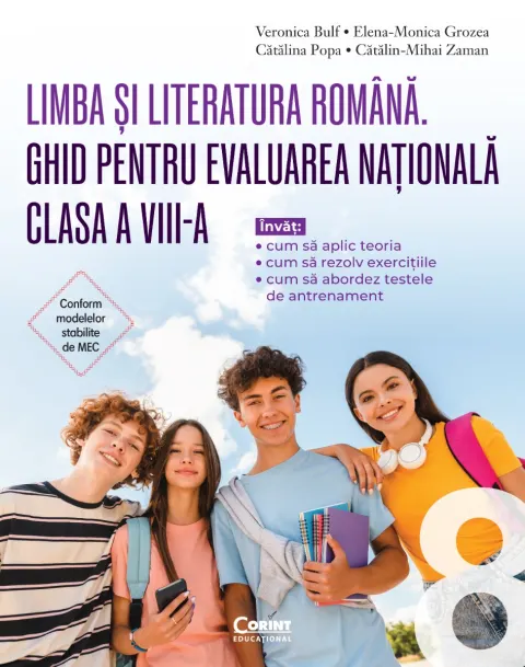 Coperta cărții PACHET Ghid pentru Evaluarea Națională clasa a VIII-a. Limba și literatura română. + Ghid modele și sugestii de rezolvare