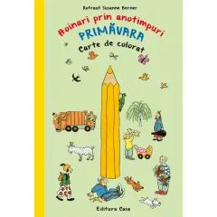 Coperta cărții Carte de colorat - Hoinari prin anotimpuri. Primăvara