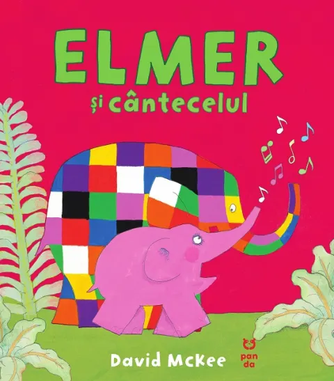 Coperta cărții Elmer și cântecelul