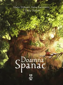 Coperta cărții Doamna Spanac - Martin Widmark, Emma Karinsdotter, Emilia Dziubak