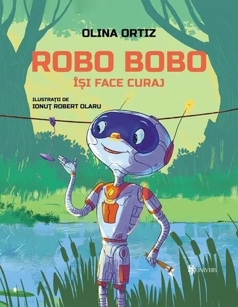 Coperta cărții Robo Bobo își face curaj