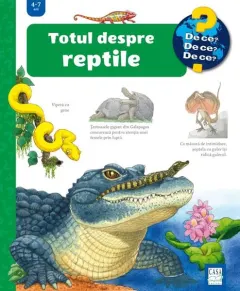 Coperta cărții Totul despre reptile