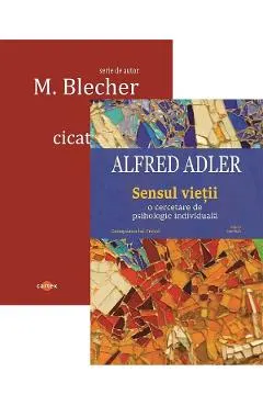 Coperta cărții Pachet 2 carti: Inimi cicatrizate + Sensul vietii - Max Blecher, Alfred Adler