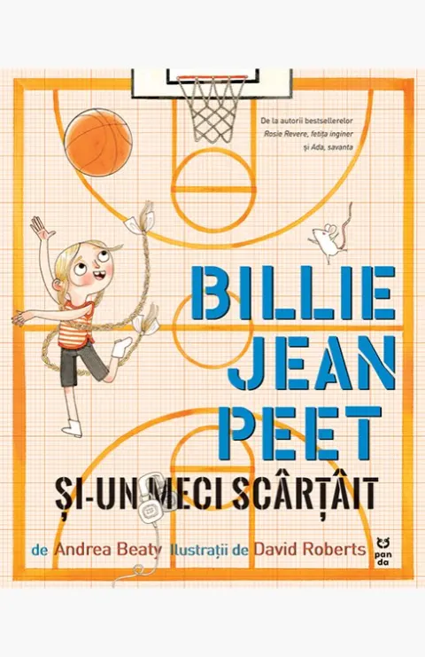 Coperta cărții Billie Jean Peet și-un meci scârțâit