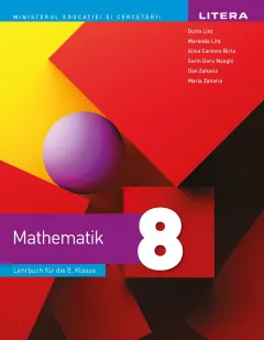 Coperta cărții Matematică. Manual în limba germană. Clasa a VIII-a