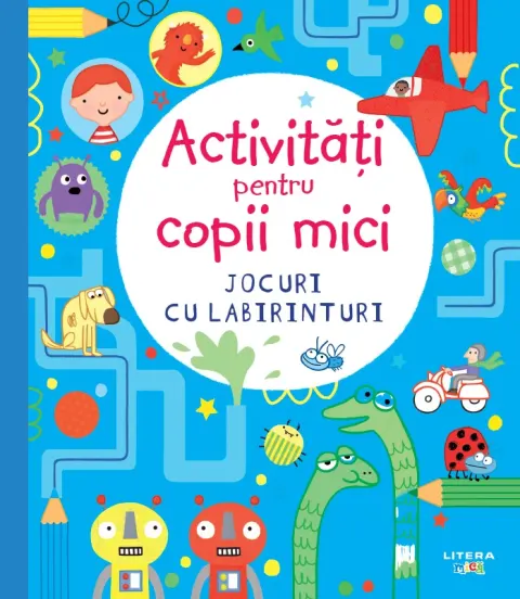Coperta cărții Activitati pentru copii mici. Jocuri cu labirinturi