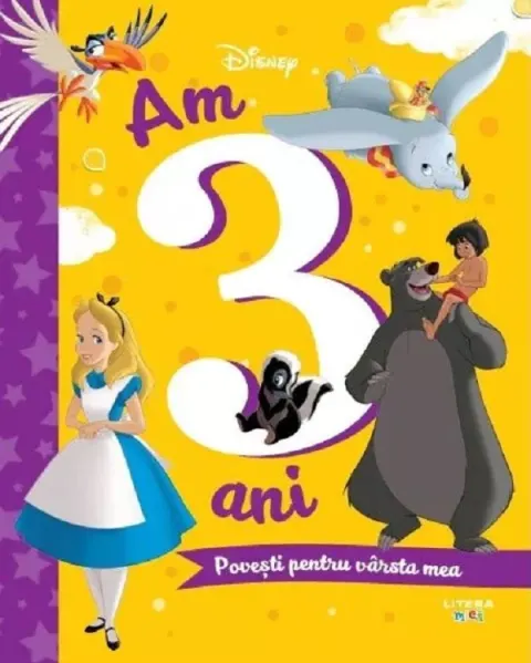 Coperta cărții Disney. Am 3 ani. Povesti pentru varsta mea