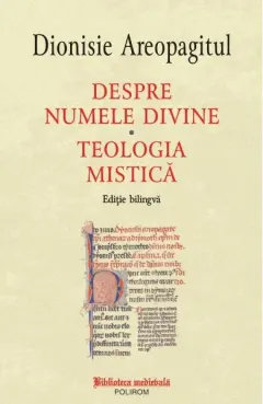 Coperta cărții Despre numele divine. Teologia mistica