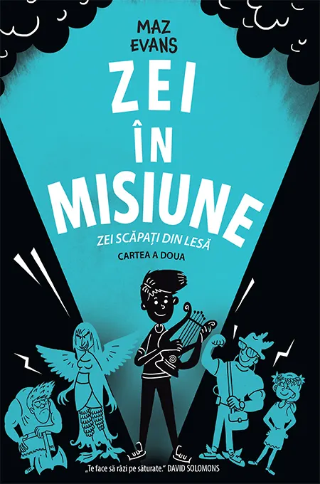 Coperta cărții Zei in misiune