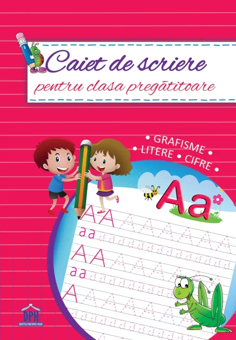 Coperta cărții Caiet de scriere pentru clasa pregătitoare