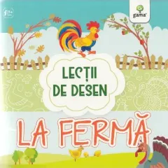 Coperta cărții Lectii de desen - La ferma