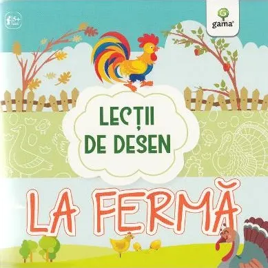 Coperta cărții Lectii de desen - La ferma