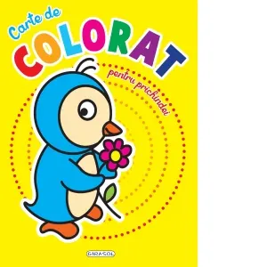 Coperta cărții Carte de colorat pentru prichindei