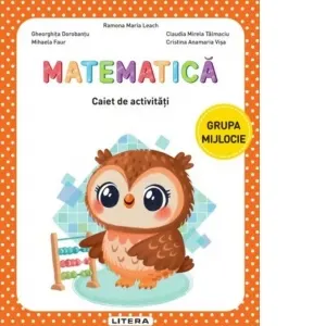 Coperta cărții Matematica. Caiet de activitati, grupa mijlocie