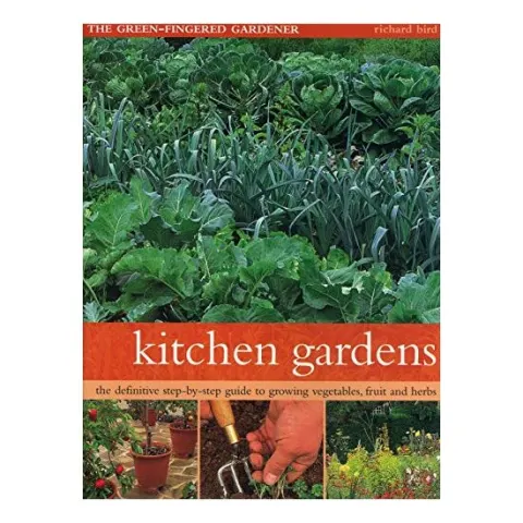 Coperta cărții Kitchen Gardens : The Green-Fingered Gardener