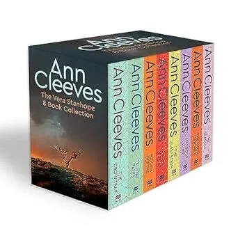Coperta cărții he Vera Stanhope 8 Book Collection, ANN CLEEVES