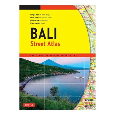 Coperta cărții Bali Street Atlas Fourth Edition