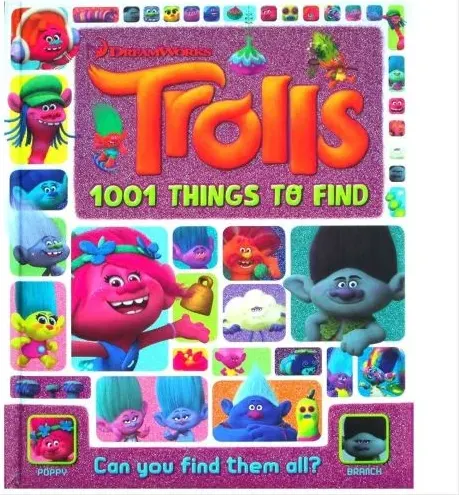 Coperta cărții 1001 Troll Things To Find