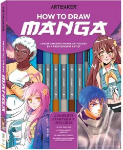 Coperta cărții Art Maker How To Draw Manga