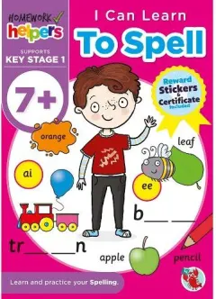 Coperta cărții Home Learning: 7+ I Can Learn to Spell