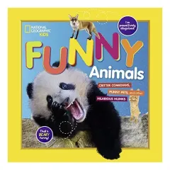 Coperta cărții National Geographic Kids Funny Animals, National Geographic