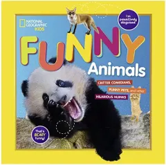 Coperta cărții National Geographic Kids Funny Animals, National Geographic