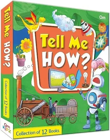 Coperta cărții Tell Me How? - Encyclopedia for Kids - Collection of 12 Books \