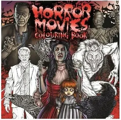 Coperta cărții Horror Movies Colouring Book : Igloo Books Ltd