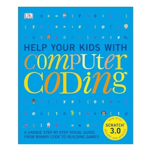 Coperta cărții Help your kids with computer coding: a unique step-by-step visual guide, from binary code to building games, Carol Vorderman, Jon Woodcock, Craig Steele, Sean McManus, Claire Quigley, Dan McCafferty