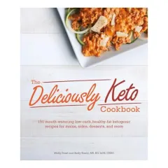 Coperta cărții The Deliciously Keto Cookbook
