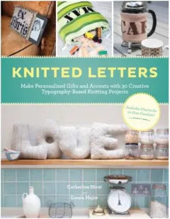 Coperta cărții Knitted letters, Catherine Hirst
