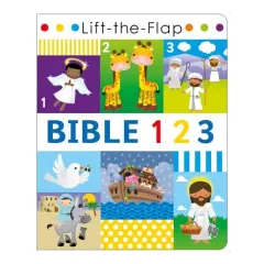 Coperta cărții Lift the Flap Bible 123, Page Publications