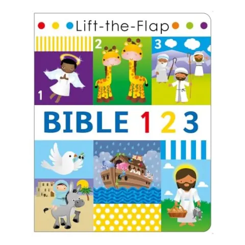 Coperta cărții Lift the Flap Bible 123, Page Publications