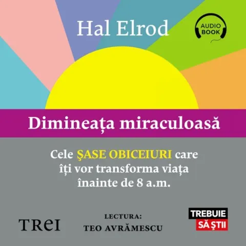 Coperta cărții Dimineața miraculoasă (audiobook)
