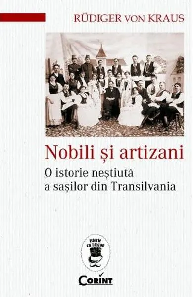Coperta cărții Nobili si artizani. O istorie nestiuta a sasilor din Transilvania