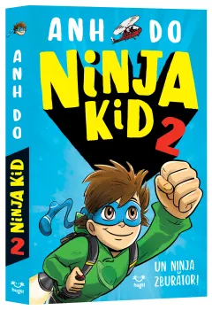 Coperta cărții Ninja Kid (vol. 2): Un ninja zburător