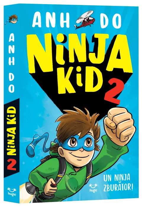 Coperta cărții Ninja Kid (vol. 2): Un ninja zburător