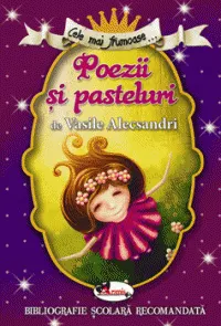 Coperta cărții Cele mai frumoase poezii si pasteluri de V. Alecsandri