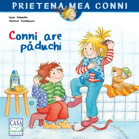 Coperta cărții Conni are păduchi