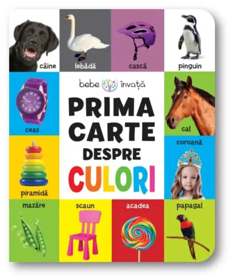 Coperta cărții Prima carte despre culori