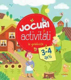 Coperta cărții Jocuri si activitati la gradinita (3-4 ani)