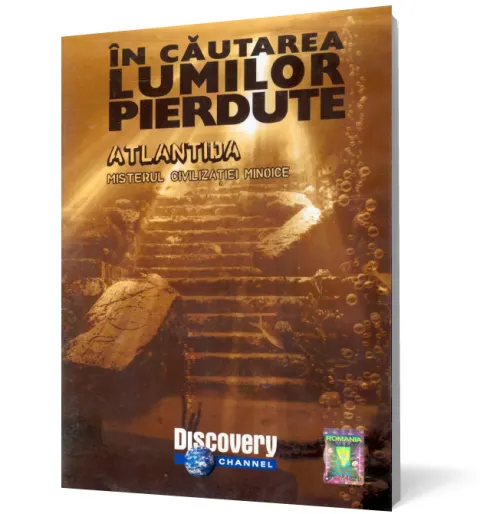 Coperta cărții În căutarea lumilor pierdute. Atlantida. Misterul civilizației minoice