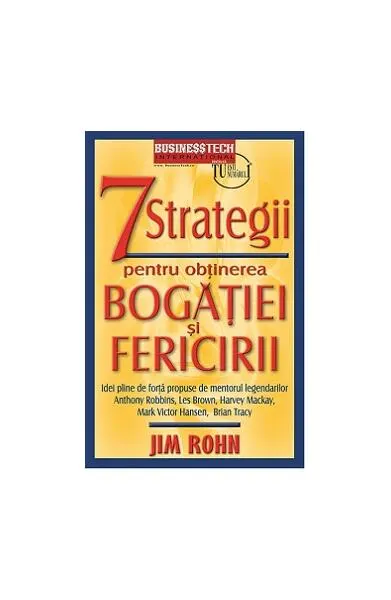 Coperta cărții 7 strategii pentru obtinerea bogatiei si fericirii Ed.3