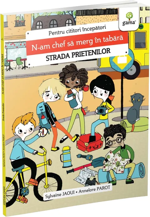Coperta cărții Strada prietenilor. N-am chef sa merg in tabara