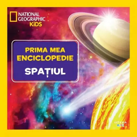 Coperta cărții Prima mea enciclopedie. Spatiul