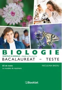 Coperta cărții Biologie BAC. Teste pentru clasele a IX-a si a X-a